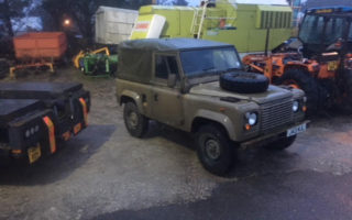 Land Rover soft top