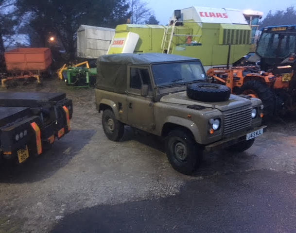 Land Rover soft top