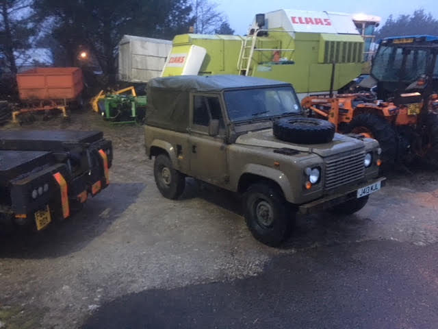 Land Rover soft top